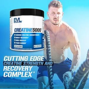 Creatine 5000 – 300 g (60 doses) Elite Nutrition Maroc