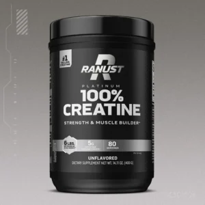 Platinum 100% Creatine Monohydrate 400g Elite Nutrition Maroc