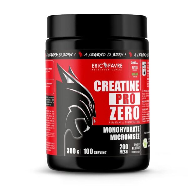 CREATINE PRO ZERO 300 G | Eric Favre