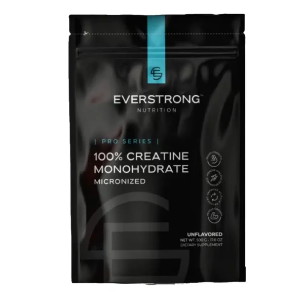 Creatine Monohydrate Micronized 250g (50 Servings) | Everstrong Nutrition