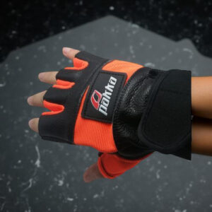 Pakka Gants pour Musculation et cyclisme en Cuir