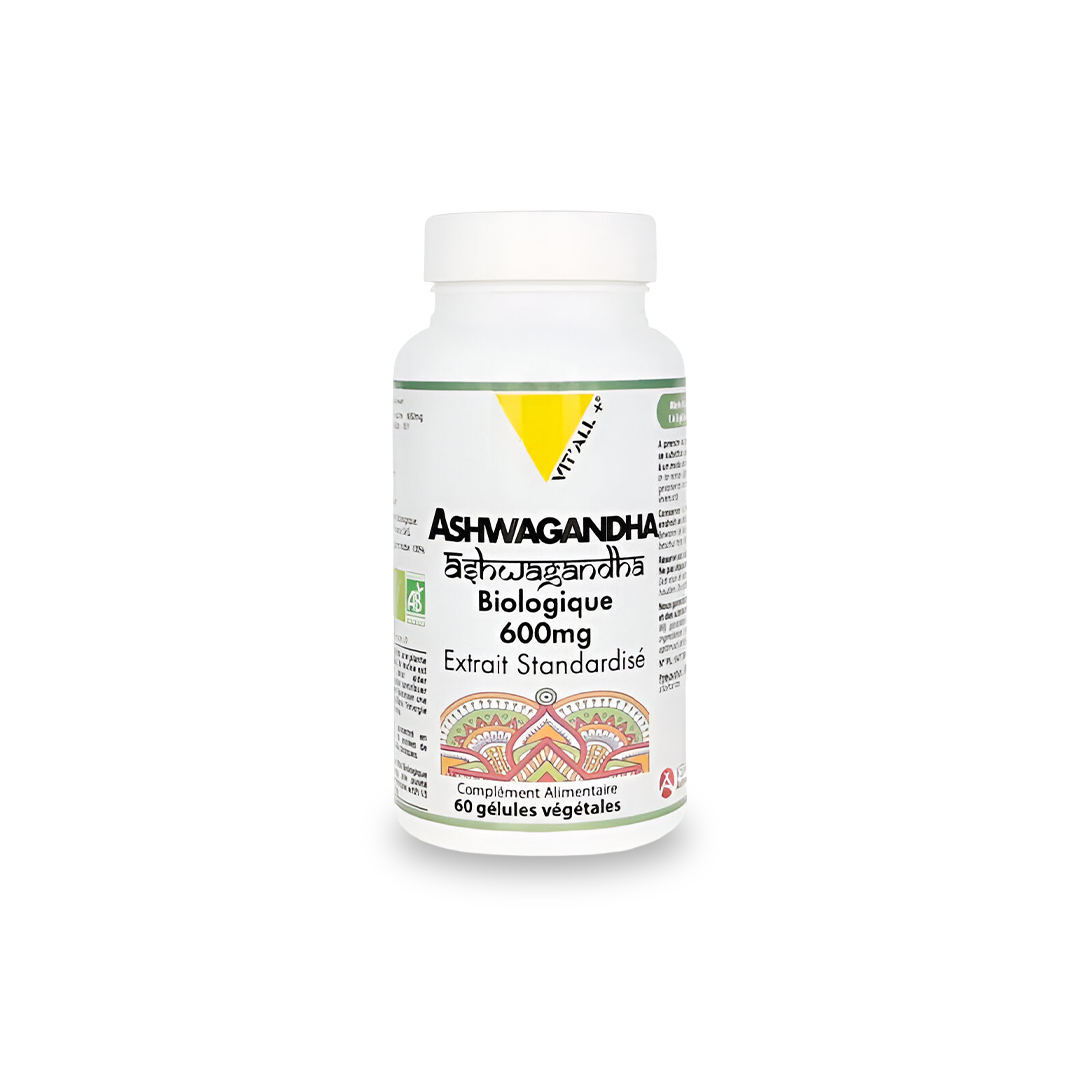 ASHWAGANDHA 600MG 60 GELULES Ashwagandha 600 mg – 60 Gélules