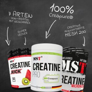 Creatine Creapure MST 500 g – Force & Performance Sportive