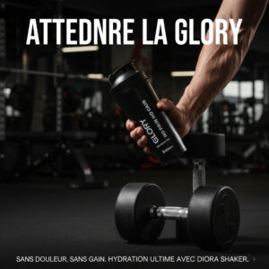 Shaker Inox 740 ml Noir