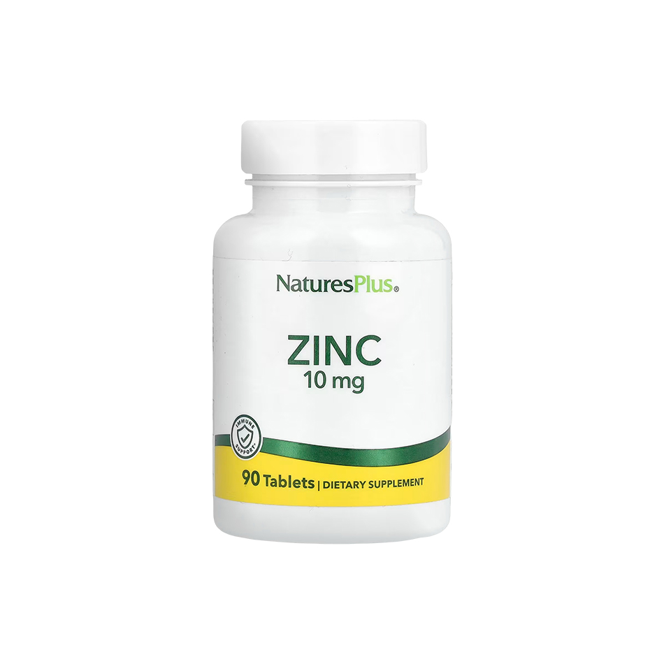 ZINC 10 MG NATURES 90 TABLETS (2) ZINC 10 MG NATURES 90 TABLETS